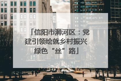 信阳市浉河区：党建引领绘就乡村振兴绿色“丝”路