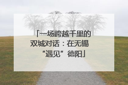 一场跨越千里的双城对话：在无锡“遇见”德阳