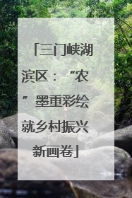三门峡湖滨区：“农”墨重彩绘就乡村振兴新画卷
