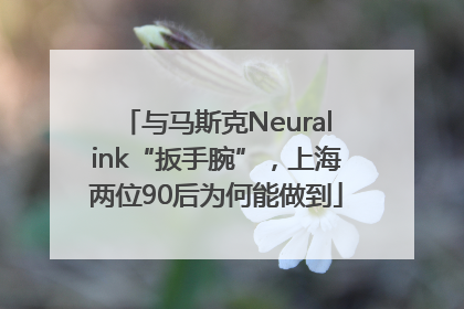 与马斯克Neuralink“扳手腕”，上海两位90后为何能做到