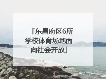 东昌府区6所学校体育场地面向社会开放