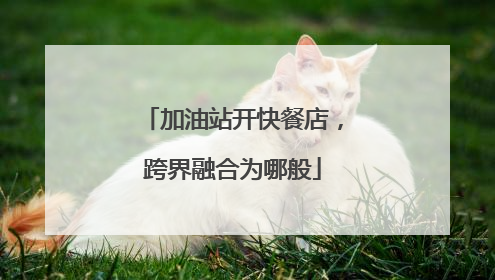 加油站开快餐店，跨界融合为哪般