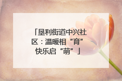 垦利街道中兴社区：温暖相“育” 快乐启“萌”