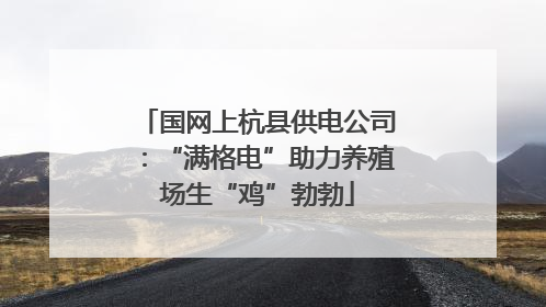 国网上杭县供电公司：“满格电”助力养殖场生“鸡”勃勃