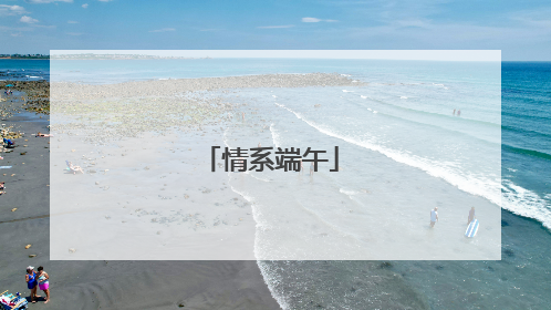 情系端午