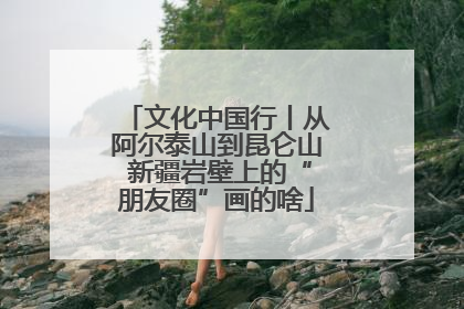 文化中国行丨从阿尔泰山到昆仑山 新疆岩壁上的“朋友圈”画的啥