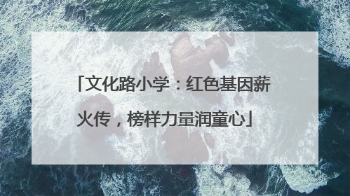 文化路小学：红色基因薪火传，榜样力量润童心