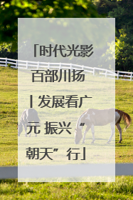 时代光影 百部川扬丨发展看广元 振兴“朝天”行