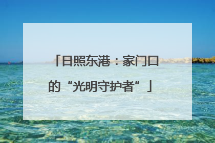 日照东港：家门口的“光明守护者”