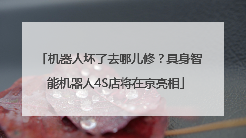 机器人坏了去哪儿修？具身智能机器人4S店将在京亮相