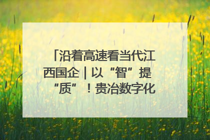 沿着高速看当代江西国企｜以“智”提“质”！贵冶数字化转型迈出新步伐