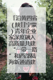 沿黄四省（陕甘宁蒙）青年企业家深度融入高质量共建“一带一路”和西部陆海新通道建设战略合作交流会在甘肃兰州召开