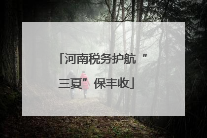 河南税务护航“三夏”保丰收