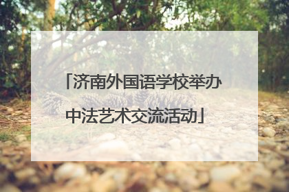 济南外国语学校举办中法艺术交流活动