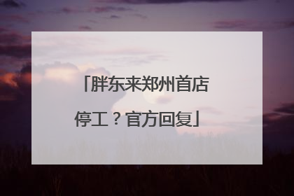 胖东来郑州首店停工？官方回复