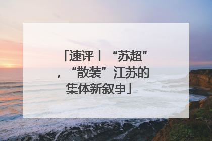 速评丨“苏超”，“散装”江苏的集体新叙事