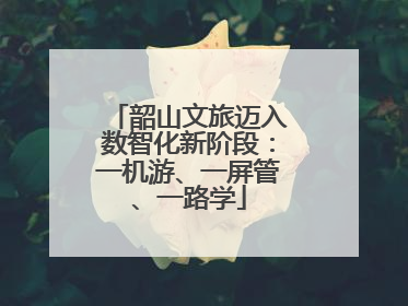 韶山文旅迈入数智化新阶段：一机游、一屏管、一路学