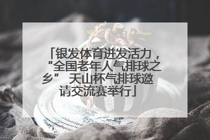 银发体育迸发活力，“全国老年人气排球之乡” 天山杯气排球邀请交流赛举行