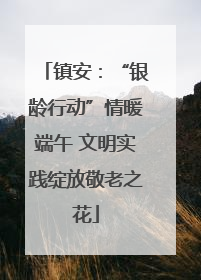 镇安：“银龄行动”情暖端午 文明实践绽放敬老之花