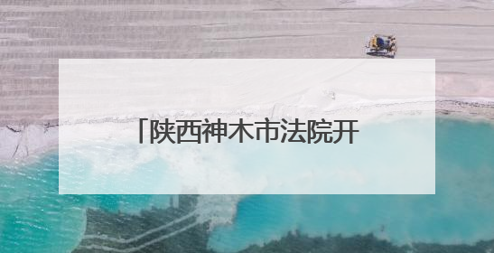 陕西神木市法院开展“6.5”世界环境日普法宣传活动