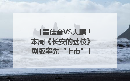 雷佳音VS大鹏！本周《长安的荔枝》剧版率先“上市”