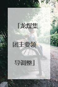 龙煤集团主要领导调整