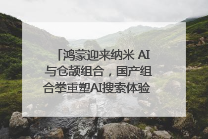 鸿蒙迎来纳米 AI 与仓颉组合，国产组合拳重塑AI搜索体验｜新经济观察