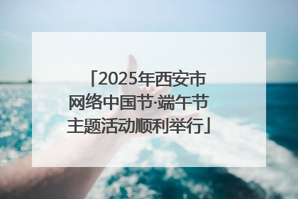 2025年西安市网络中国节·端午节主题活动顺利举行