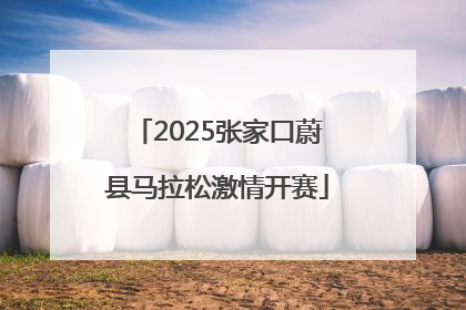 2025张家口蔚县马拉松激情开赛