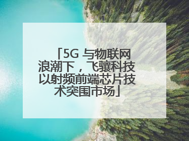 5G 与物联网浪潮下，飞骧科技以射频前端芯片技术突围市场